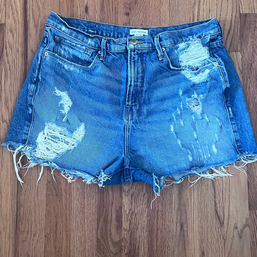 Good American Jean shorts